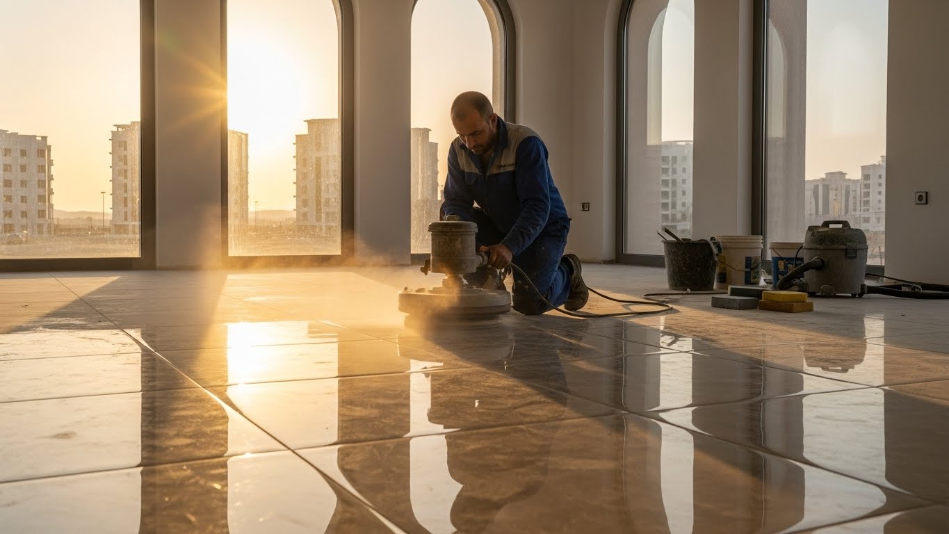 جلي بلاط حفر الباطن