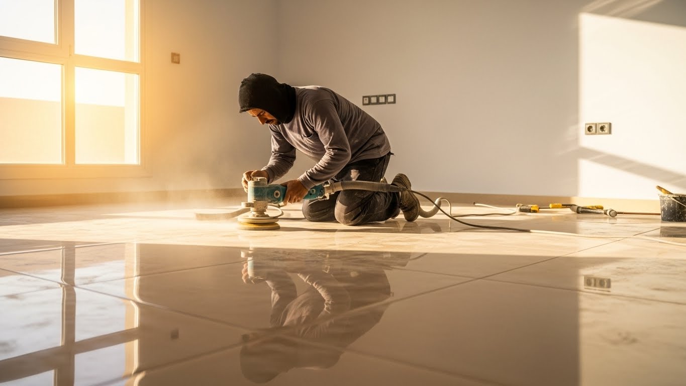 جلي بلاط الخرج