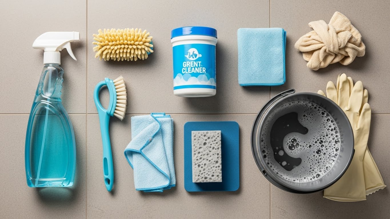 مواد تنظيف البلاط