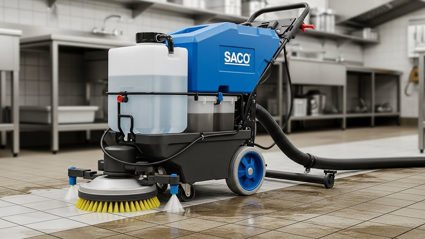 ماكينة تنظيف البلاط ساكو