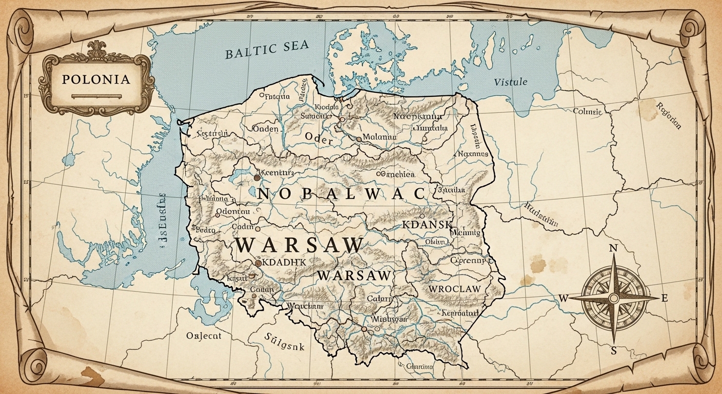 خريطة بولندا