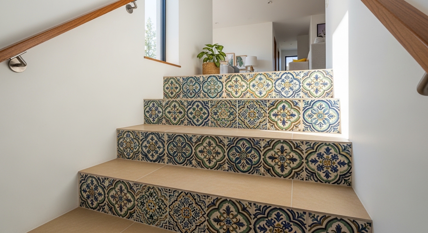 بلاط درج داخلي