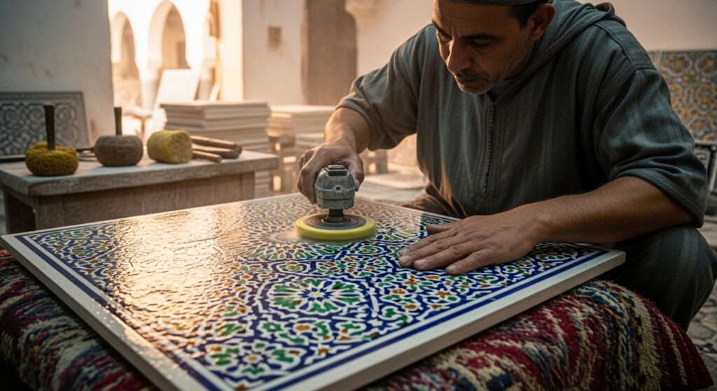 جلي بلاط بالمدينة المنورة – الدليل الشامل لتنظيف وتلميع البلاط باحترافية